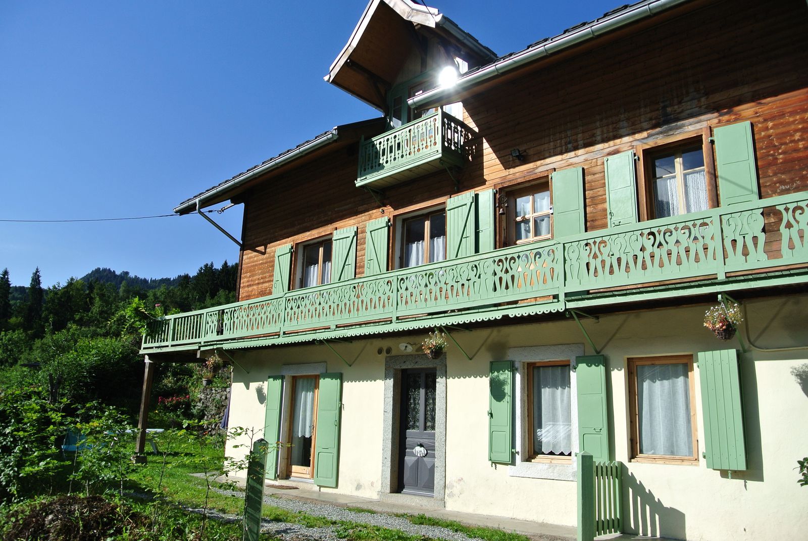 Le Refuge - chalet de la location d'appartement à Saint-Gervais-les-Bains, au pied du Mont-Blanc